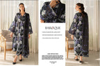 Baroque 3pc Bana Dora Lawn Allover Shirt Trouser with digital dupatta 9555