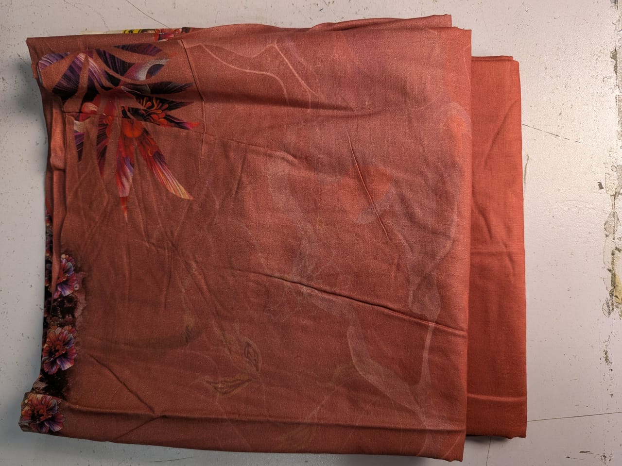 Linen Two Piece Suit Gala Daman Shirt Plain Trouser L6012