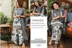 Baroque 3pc Bana Dora Lawn Allover Shirt Trouser with digital dupatta 9556