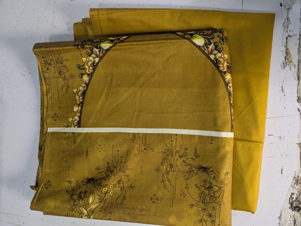 Linen Two Piece Suit Gala Daman side bazo Shirt Plain Trouser L6118