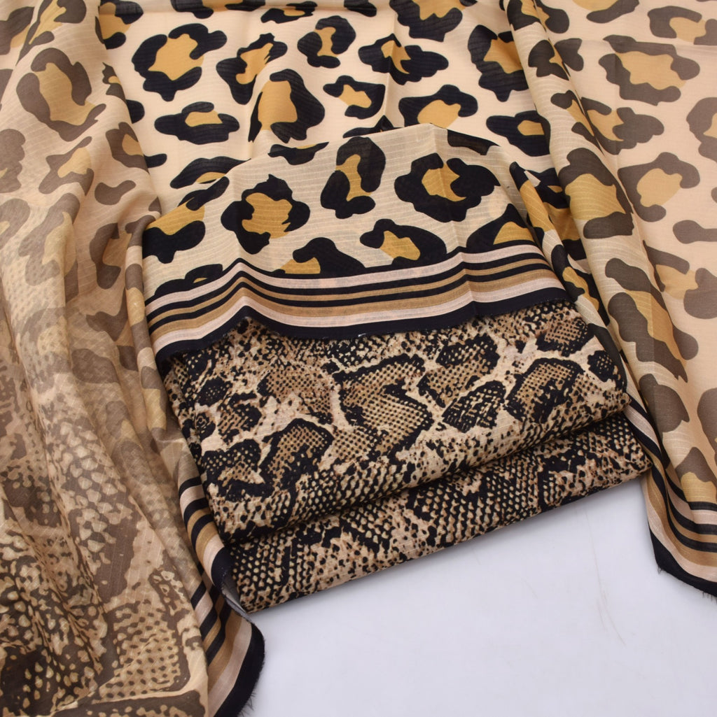 3pc Bana Dora Lawn Allover Shirt Trouser with digital dupatta 9563