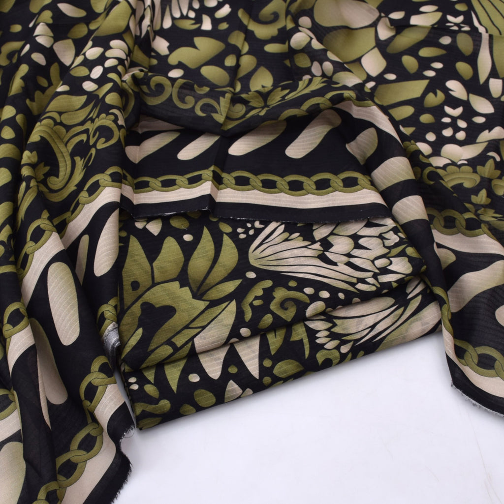 3pc Bana Dora Lawn Allover Shirt Trouser with digital dupatta 9561