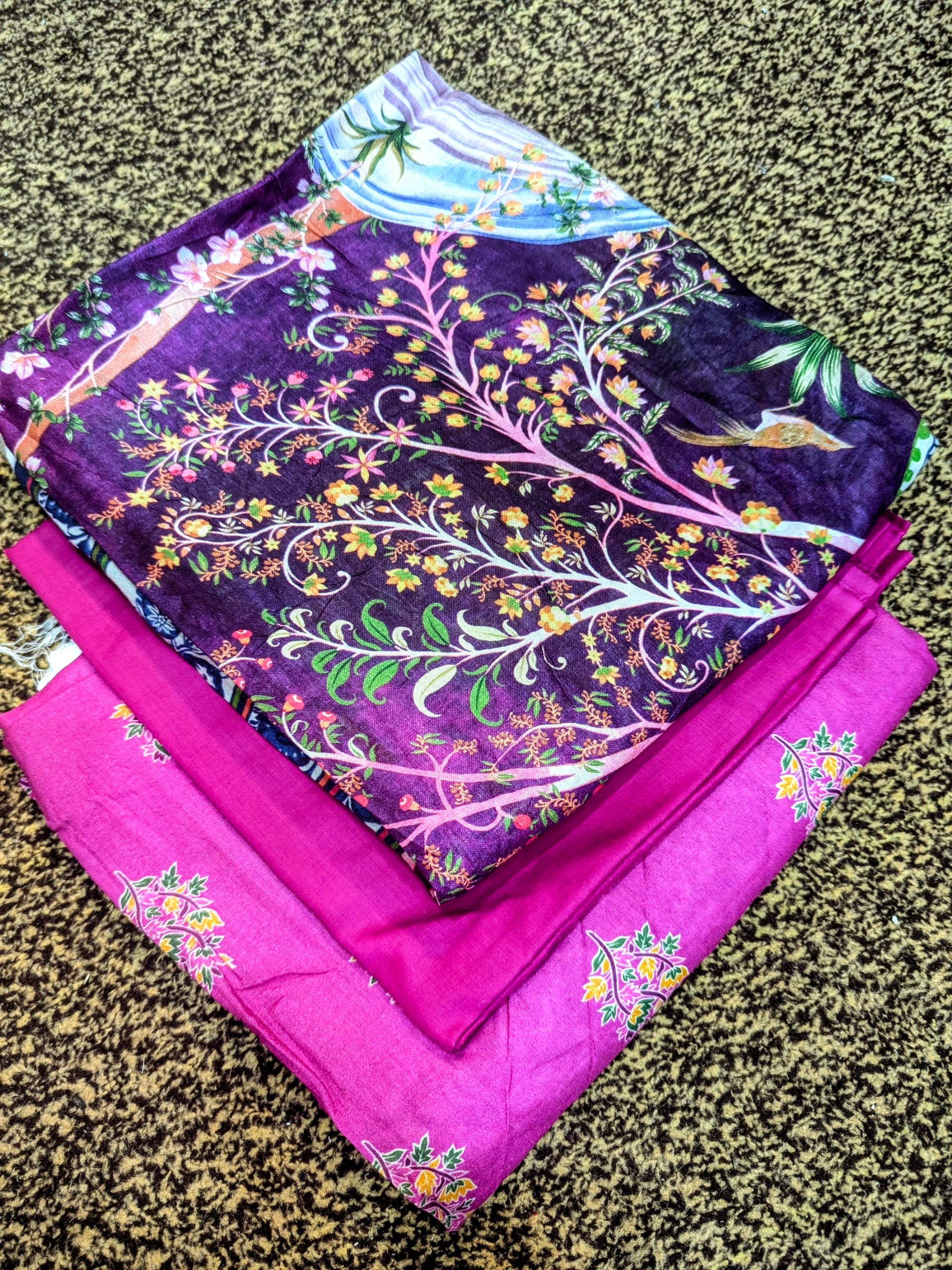 So Kamal luxury 3p suit 9157