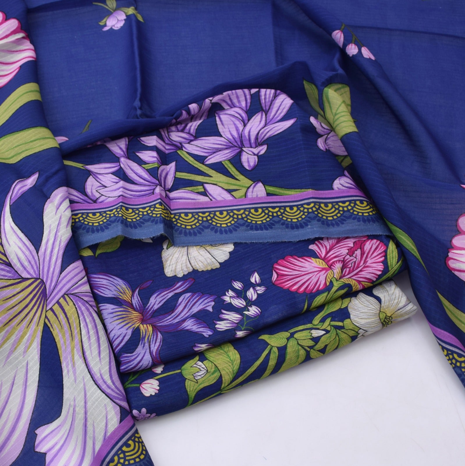 3pc Bana Dora Lawn Allover Shirt Trouser with digital dupatta 9564