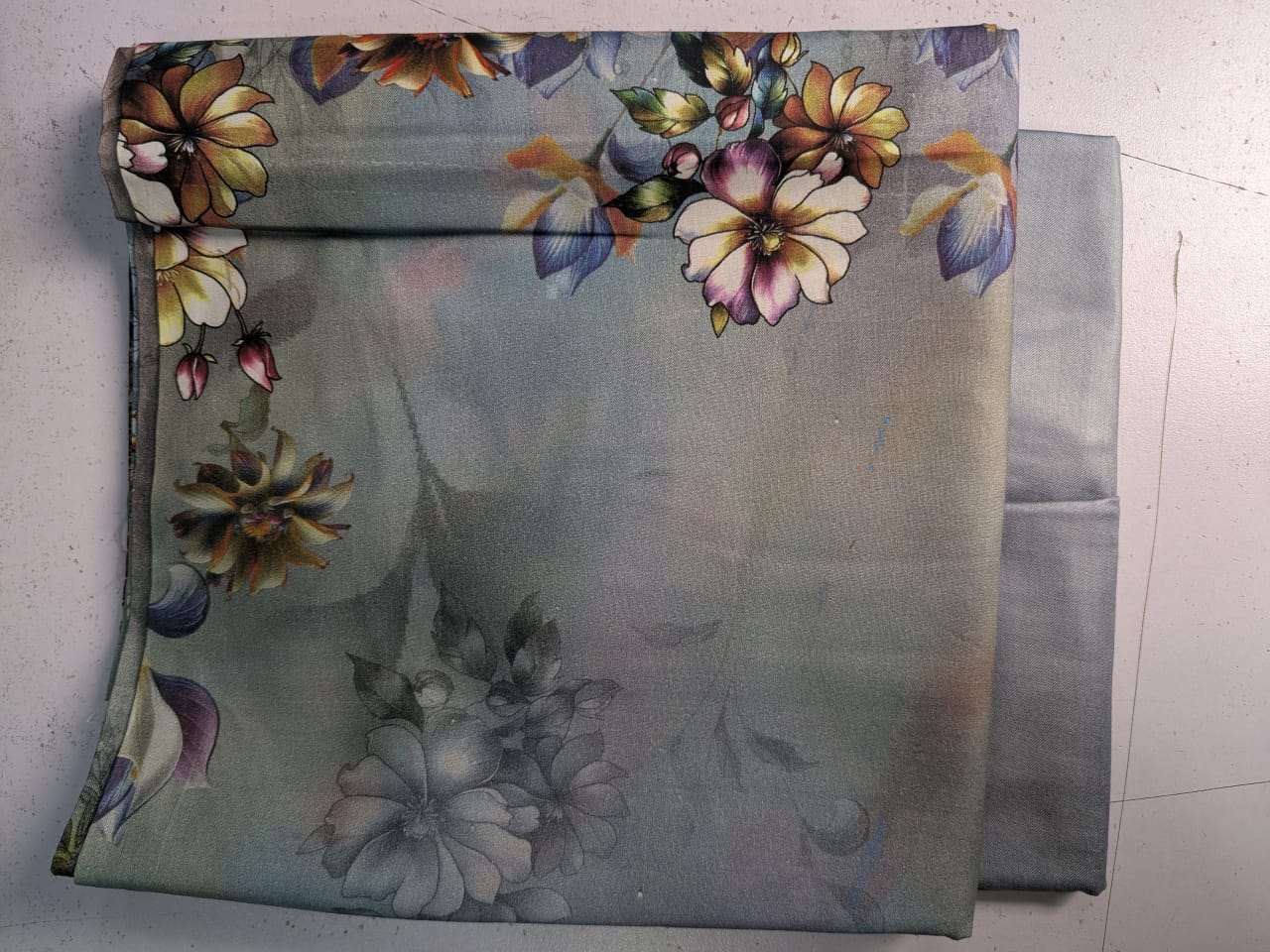 Linen Two Piece Suit Gala Daman Shirt Plain Trouser L6014